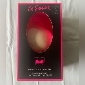 NuBra feather-lite push up bra Size C in Suntan Bronze NEW